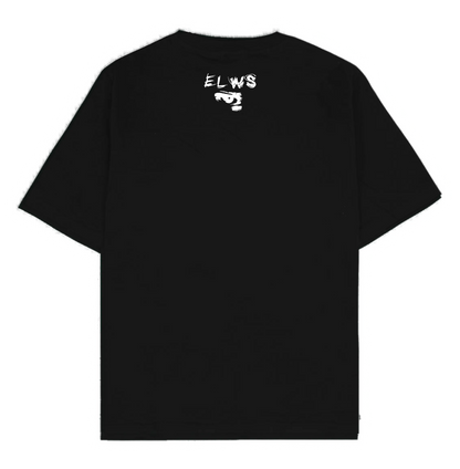 OVERSIZED EL WS TEE (BLACK)