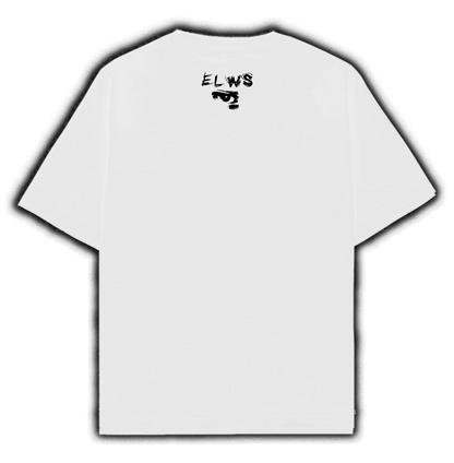 OVERSIZED EL WS TEE (WHITE)