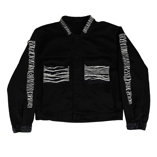 MENDED LACERATION JACKET