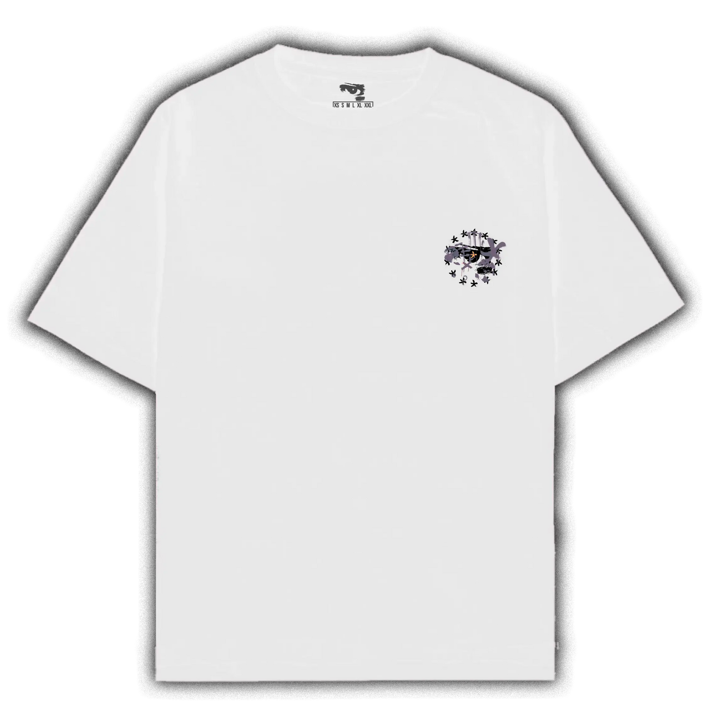 OVERSIZED VANDALISED EYE TEE (STANDARD)