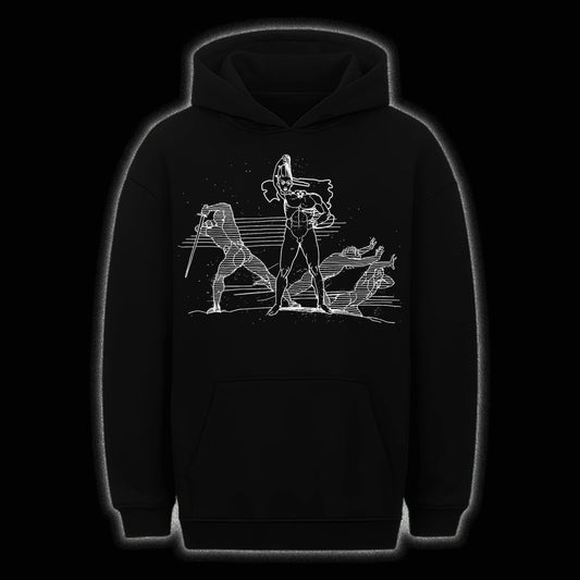 OVERSIZED PANDEMONIUM WARDENS HOODIE